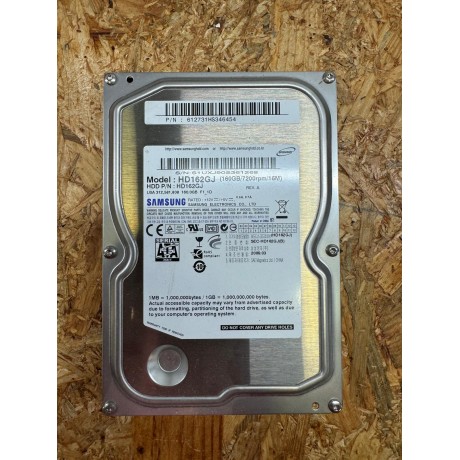 Disco Rigido 160GB Samsung SATA 3.5 Recondicionado Ref: HD161HJ