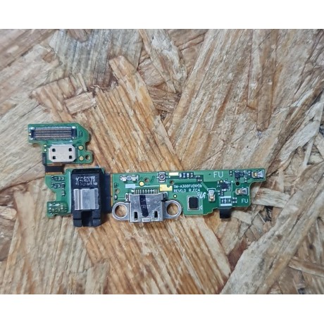 PCB C/ Conector de Carga & Jack de Audio Samsung A3 / Samsung A300 Recondicionado