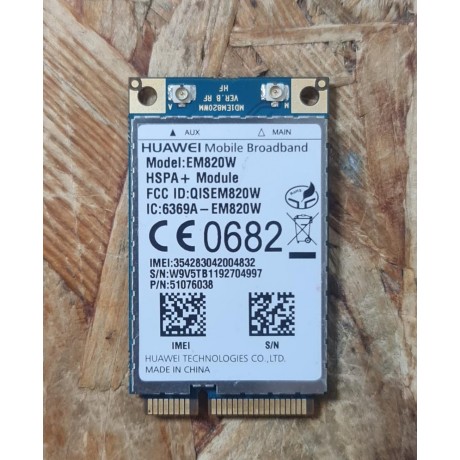 Placa Broadband 3G Asus Eee Pad / Asus Transformer TF101 Recondicionado Ref: EM820W