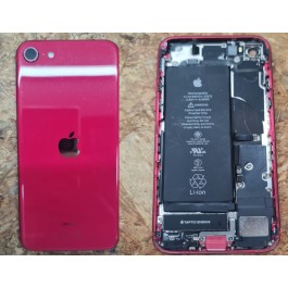 Chassi Completo C/ Bateria Vermelho Iphone SE 2020 Recondicionado