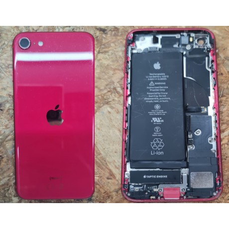 Chassi Completo C/ Bateria Vermelho Iphone SE 2020 Recondicionado