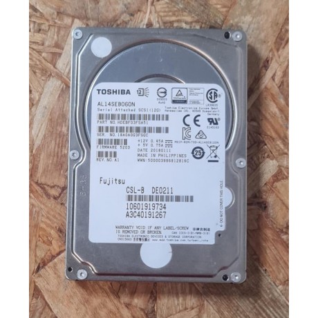 Disco Rigido 600GB Seagate SAS 2.5 Recondicionado Ref: ST600MM0009
