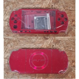 Capa Completa Vermelha PSP 2000