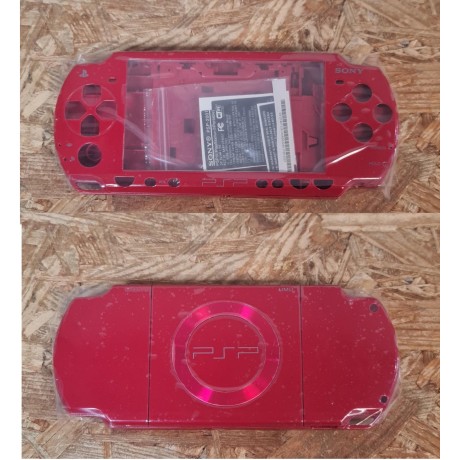 Capa Completa Vermelha PSP 2000