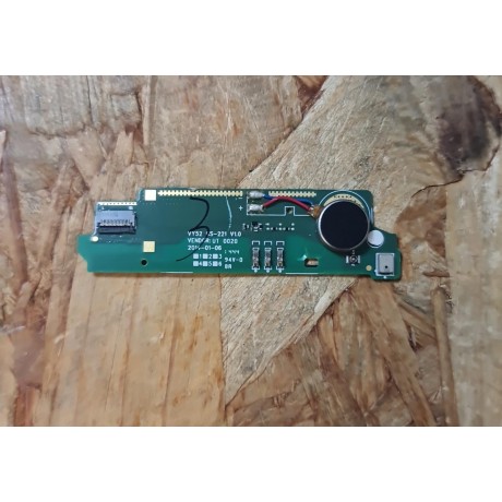 PCB C/ Conector de Carga C/ Vibrador Sony Xperia M2 / Sony Xperia D2303 Recondicionado