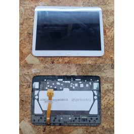 Módulo Touch Completo C/ Frame Branco Samsung Galaxy Tab 3 10.1" / Samsung P5210 Recondicionado
