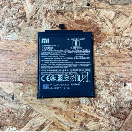 Bateria Xiaomi Redmi 5A / Xiaomi MCG3B Recondicionado Ref: BN34