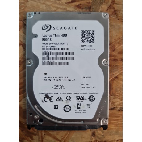 Disco Rigido 500GB Seagate SATA 2.5 Recondicionado Ref: ST5C0LT012