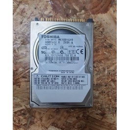 Disco Rigido 100GB Toshiba IDE 2.5 Recondicionado Ref: MK1031GAS