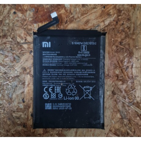 Bateria Xiaomi Redmi Note 9 Pro Recondicionado Ref: BN53