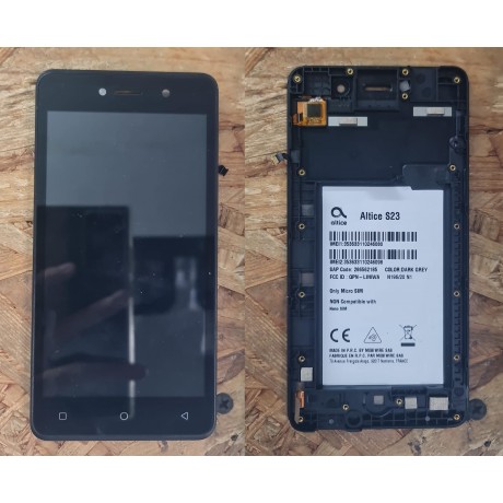 Modulo Completo C/ Display & Touchscreen Altice S23 Recondicionado