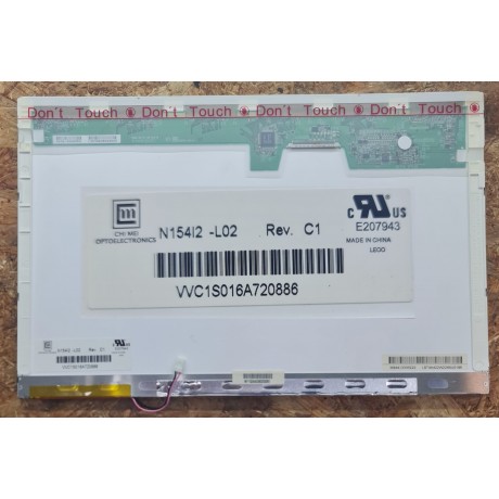 Display / LCD 15.4" Chi Mei Recondicionado Ref: N154L1-LOC REV..C1