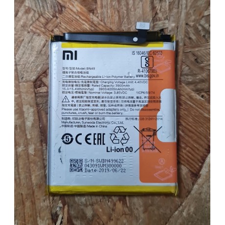 Bateria Xiaomi Redmi 7A / Xiaomi Redmi M1903C3EG Recondicionado Ref: BN49