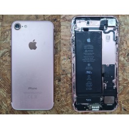 Chassi Completo C/ Bateria Rosa Iphone 7 / Iphone A1778 Recondicionado