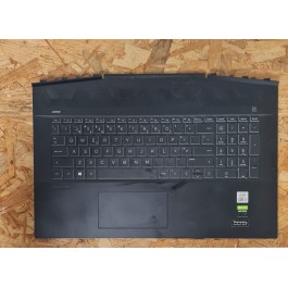 Cover Completo C/ Teclado HP Pavilion 17-CD1006NP Recondicionado Ref: AP2K9000300