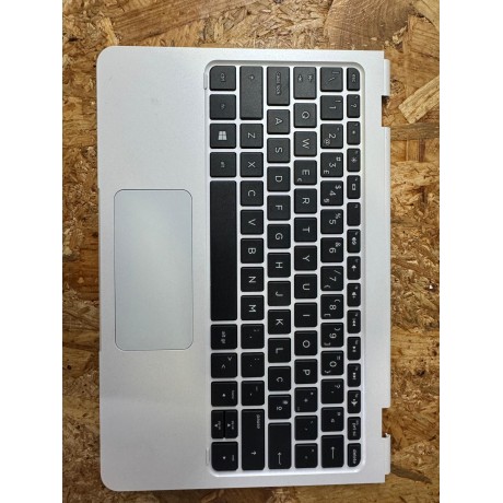 Teclado C/ Frame Completo HP X2 10-P018 Recondicionado Ref: 860891-131 / NSK-CS6SQ