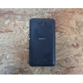 Tampa de Bateria Preta Sony Xperia E4 / Sony E2105 Recondicionado