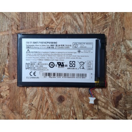 Bateria Acer Iconia B1-A71 Recondicionado Ref: BAT-715