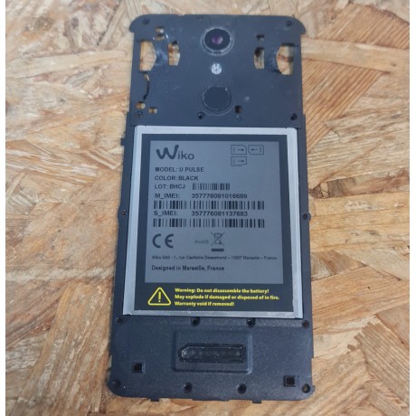 MiddleCover C/ Lente de Camera Wiko U Pulse Recondicionado