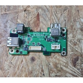 Placa USB Board C/ Conector de Carga & Botões Power Packard Bell MIT-DRAG-D Recondicionado Ref: E89382