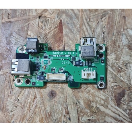 Placa USB Board C/ Conector de Carga & Botões Power Packard Bell MIT-DRAG-D Recondicionado Ref: E89382