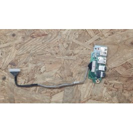 USB Board C/Jack Audio Asus N61VG Recondicionado Ref: 69N0GDA10B02-01