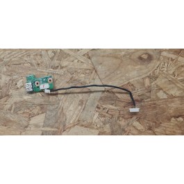 USB Board C/Botão ON/OFF Asus N61VG Recondicionado Ref: 69N0GDJ11B03-01