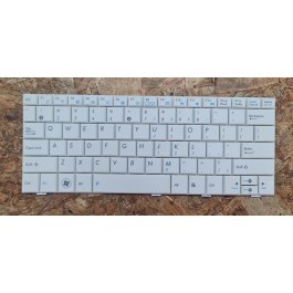 Teclado Asus EEEPC 1001 / 1005 / 1008 / R101 / R105 / T101MT Series Branco Ref: 0KNA-1L1PO01 / MP-09A33US-5283
