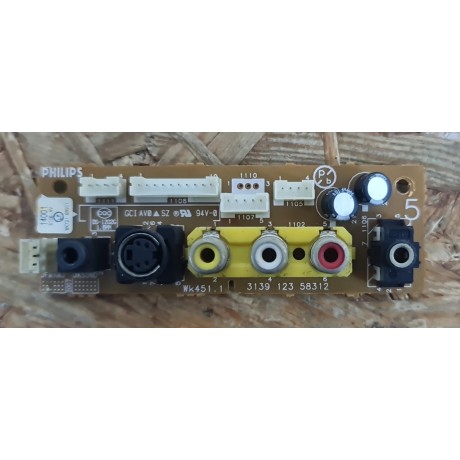 Placa Side AV Philips 20PF4121 Recondicionado Ref: 3139 123 58312