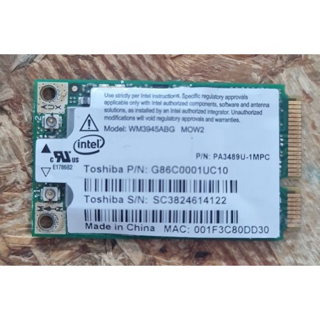 Placa Wireless Toshiba Satellite A215 Recondicionado Ref: K000056610