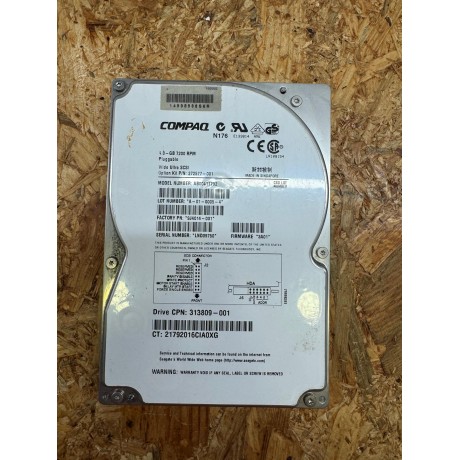 Disco Rigido 4.3Gb Compaq Wide Ultra SCSI-3 3.5 Recondicionado Ref: 272577-001