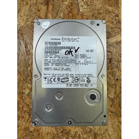 Disco Rigido 250Gb Hitachi SATA 3.5 Recondicionado Ref: HDT725025VLA380