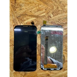 Modulo Completo S/ Frame Preto Display & Touchscreen Alcatel 7045 / Alcatel Pop S7 Compativel