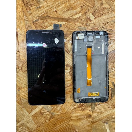 Modulo Completo C/ Frame Preto Display & Touchscreen Alcatel 6030 / Alcatel Idol Original