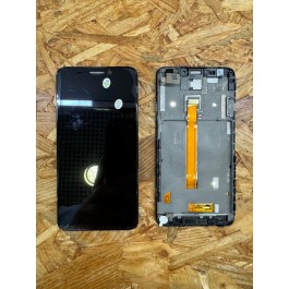 Modulo Completo C/ Frame Preto Display & Touchscreen Alcatel 6034 / Alcatel Idol S Original