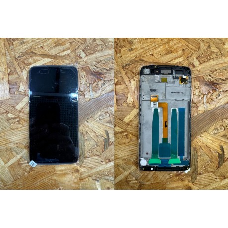 Modulo Completo C/ Frame Preto Display & Touchscreen Alcatel 6045 / Alcatel Idol 3 5.5 Original