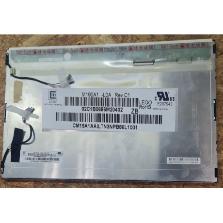 Display / LCD Chi Mei 19.0" Recondicionado Ref: M190A1-L0A Rev.C1