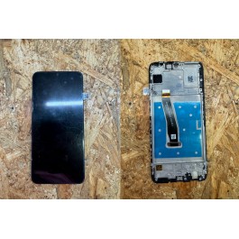 Modulo C/ Frame Completo Cinza Huawei P30 Lite Service Pack