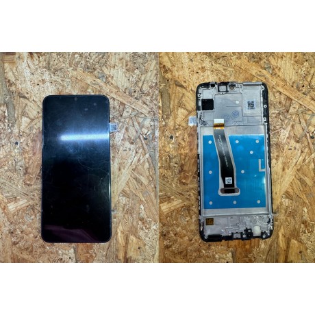 Modulo C/ Frame Completo Cinza Huawei P30 Lite Service Pack