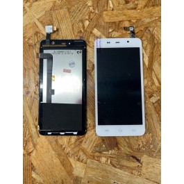 Modulo / Display & Touch S/ Frame THL W200s Branco Compatível