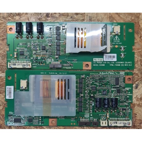 Kit Inverter LG 32LB1R Recondicionado Ref: 6632L-0207B / 6632L-0208B