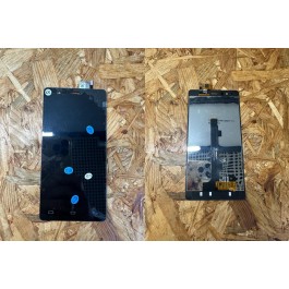 Modulo / Display & Touch S/ Frame BQ E5 4G / BQ E5s Preto Compatível Ref: TFT5K0982FPC-A2-E
