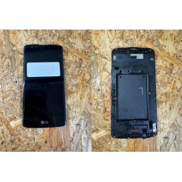 Modulo / Display & Touch C/ Frame LG K8 / LG K350 Preto Compativel