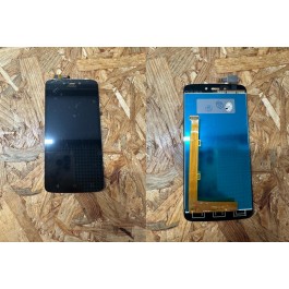 Modulo / Display & Touch S/ Frame Motorola Moto C Plus / Motorola XT1723 Preto Compatível