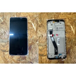 Modulo / Display & Touch C/ Frame Xiaomi Redmi 8A Preto Service Pack