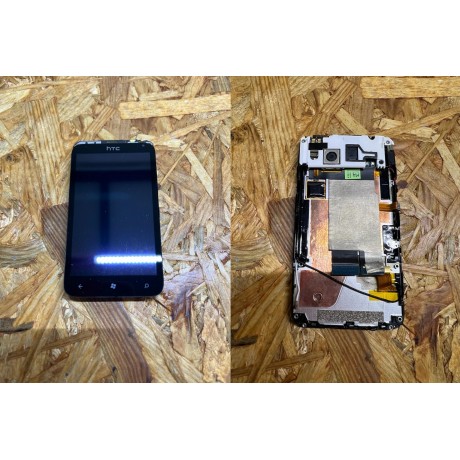Modulo / Display & Touch C/ Frame & Flex´s HTC Radar Preto