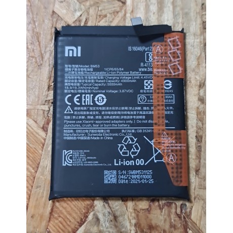 Bateria Xiaomi M2007J3SG / Xiaomi Mi 10T Pro 5G Recondicionado Ref: BM53
