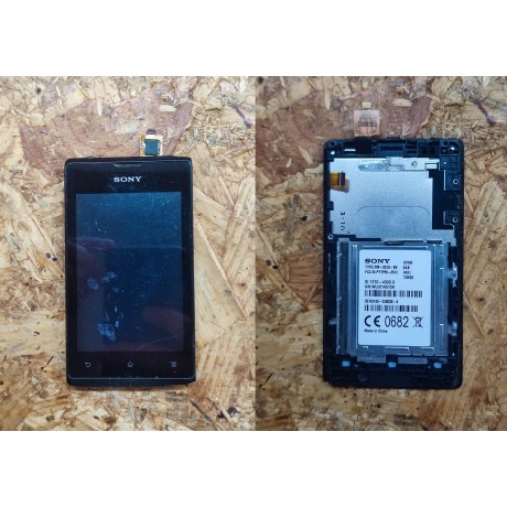 Módulo Display & Touch C/ Frame Sony Xperia C1505 Recondicionado