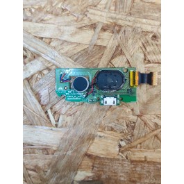 PCB C/ Conetor de Carga & Vibrador & Buzzer / Altavoz Alcatel Pop C7 Recondicionado