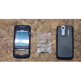 Capa Completa S/ Teclado Preta Nokia 7100s Compativel